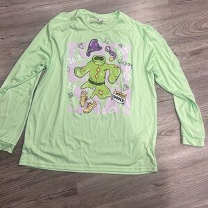 Zip-A-Dee-Tees L/S  Dopey Tech tee, Medium